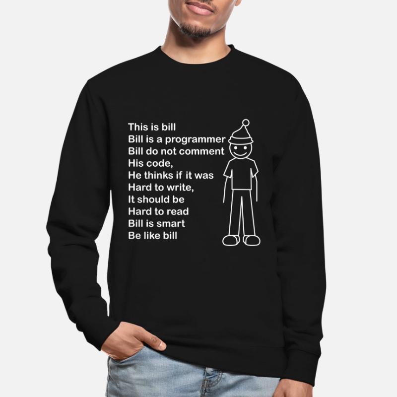 Programmer for Developers Developer Lustiger Unisex Sweatshirt