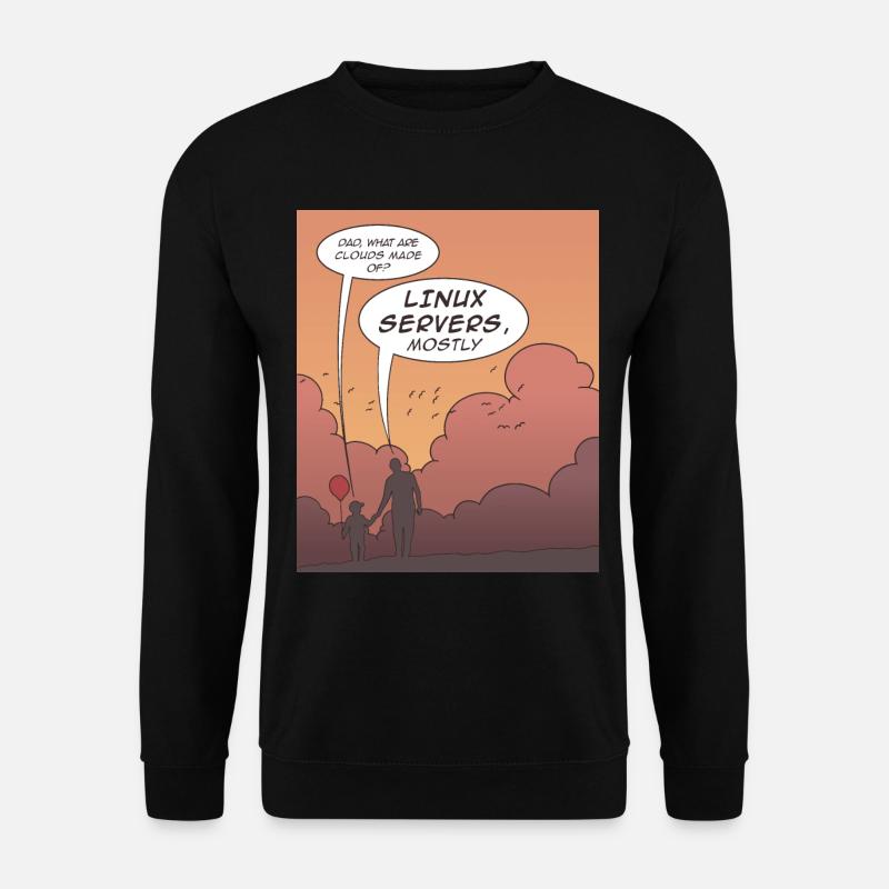 Funny coding programming languages design - Unisex Sweatshirt - black