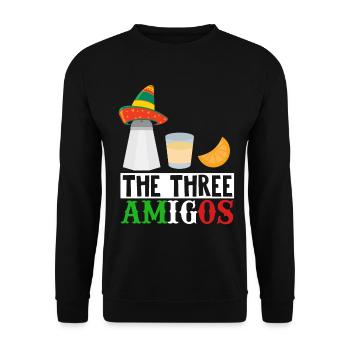 Avogato Pinata Party Happy Cinco De Mayo Fest - Unisex Pullover - Schwarz - Vorne - Alina (178cm) & Michal (187cm)