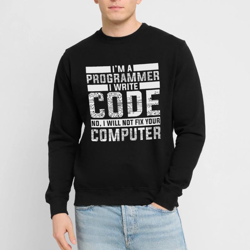Programmer Developer - Code Nerd Geek Unisex Sweatshirt