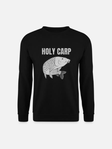 Holy Carp - Carpe Pêche Carpes - Sweat-shirt Unisexe - noir