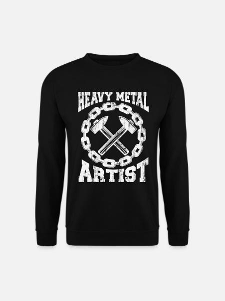 Schmied Schlosser Metallbauer Eisen - Unisex Pullover - Schwarz