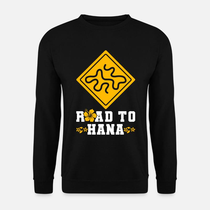 HAWAII Road To Hana - Unisex Pullover - Schwarz