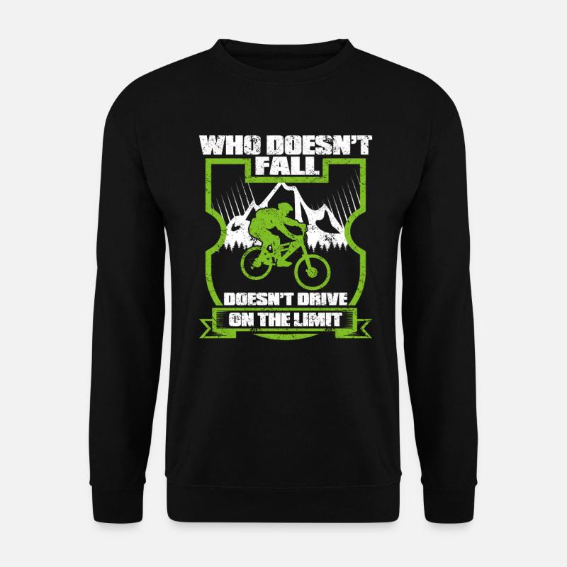 MTB Mountainbike - Unisex Pullover - Schwarz