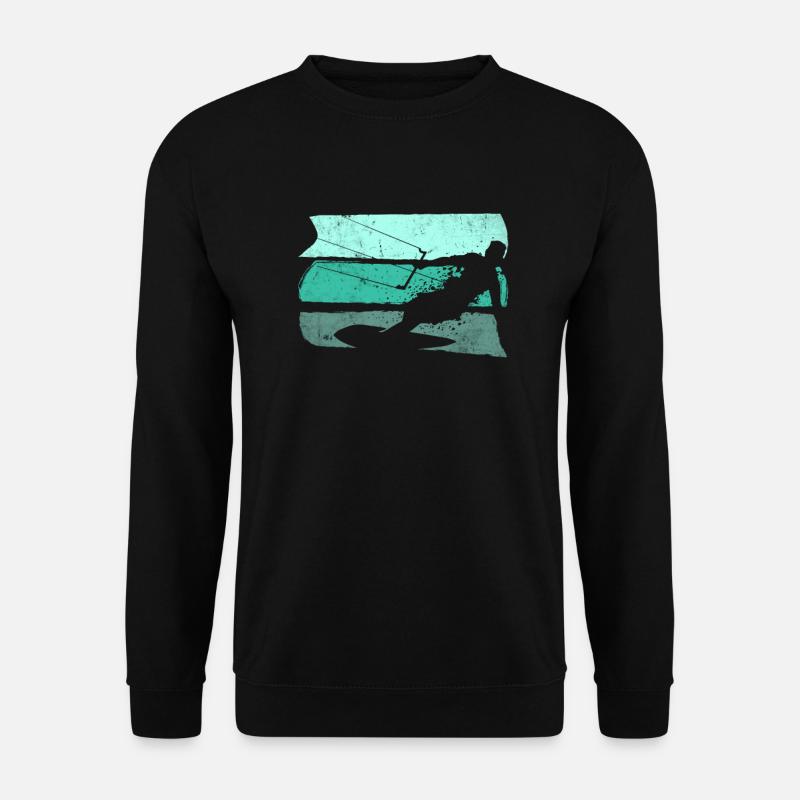 Kitesurfen Kiter - Unisex Pullover - Schwarz