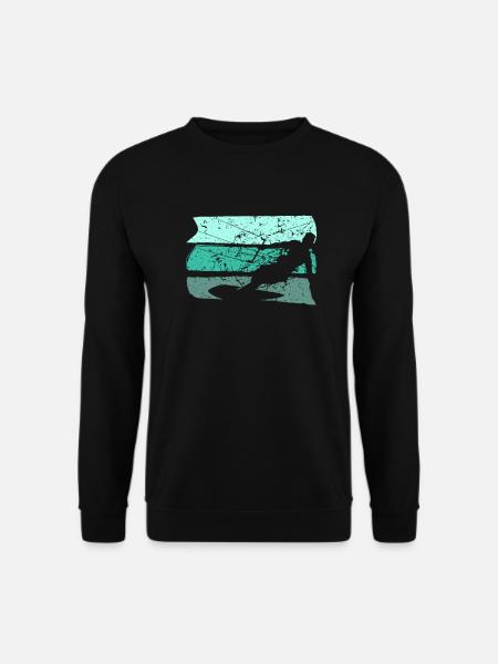 Kitesurfen Kitesurf Kiter Kiteboard - Unisex Pullover - Schwarz