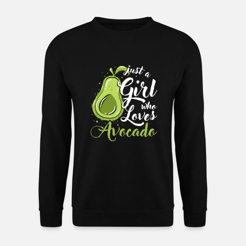 Avocado - Unisex Pullover - Schwarz