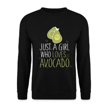 Avocado - Sweat-shirt Unisexe - noir - Devant - Alina (178cm) & Michal (187cm)