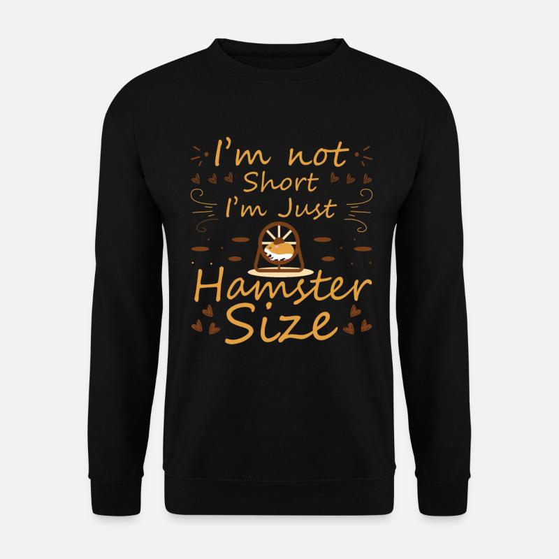 Hamster - Unisex Pullover - Schwarz