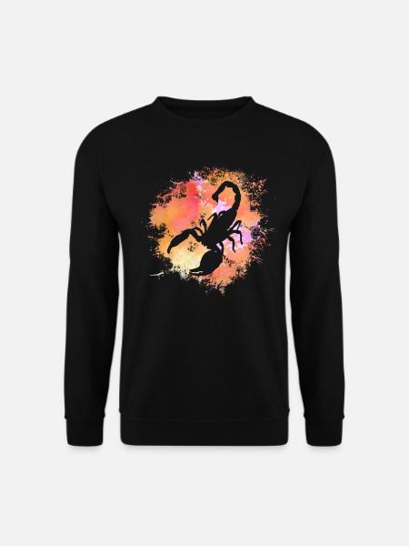 Scorpion Signe astrologique Horoscope Astrologie - Sweat-shirt Unisexe - noir