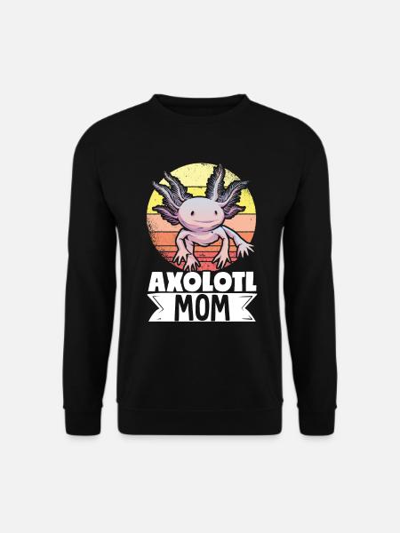 Axolots Lover Pet Animal Axolotl - Unisex Pullover - Schwarz