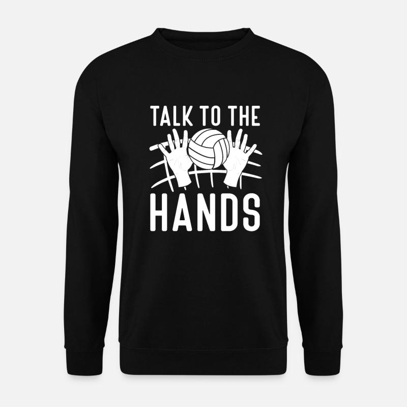 Volleyball Beachvolleyball - Unisex Pullover - Schwarz