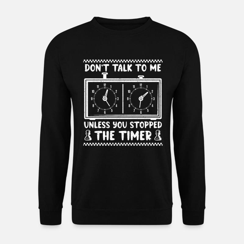 Chess chess piece - Unisex Sweatshirt - black