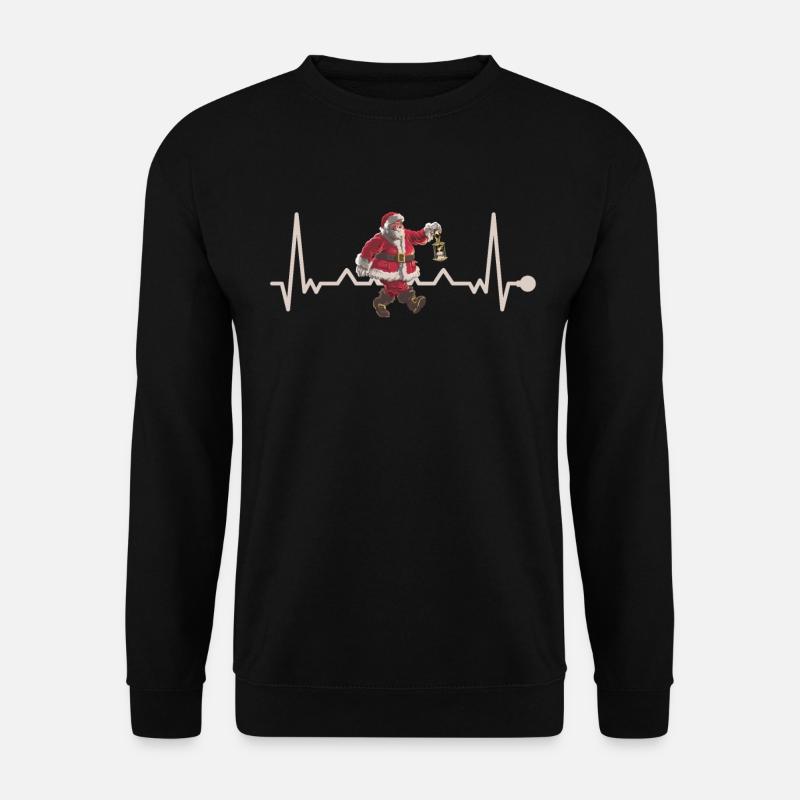 Chemise de Noël - Sweat-shirt Unisexe - noir