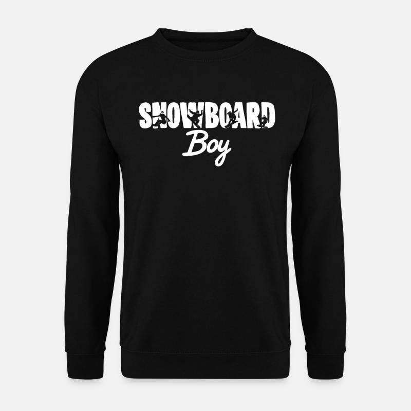 Snowboarding Snowboard Boy - Unisex Sweatshirt - black