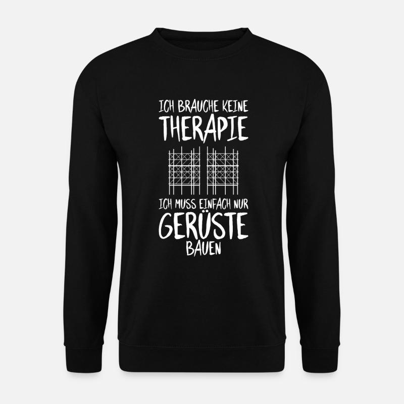 Scaffolding Scaffolding Scaffolding Scaffolder - Unisex Sweatshirt - black