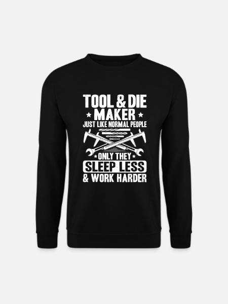 Werkzeugmechaniker Werkzeugmacher Tool & Die Maker - Unisex Pullover - Schwarz