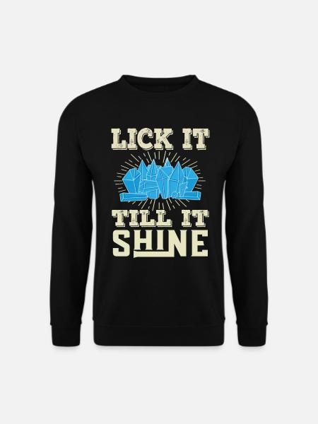 Géologie Géologue Fossiles - Jusqu’à ce qu’il brille - Sweat-shirt Unisexe - noir