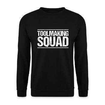 Tool Mechanic Toolmaker Tool & The Maker - Sweat-shirt Unisexe - noir - Devant - Alina (178cm) & Michal (187cm)