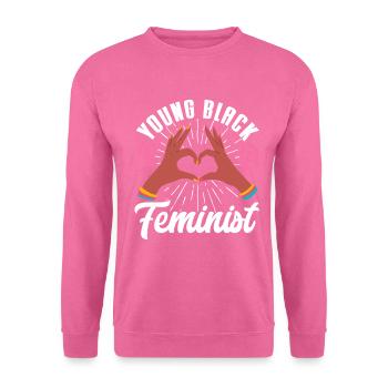 Feminin Womens Rights Social - Unisex Pullover - Pink - Vorne
