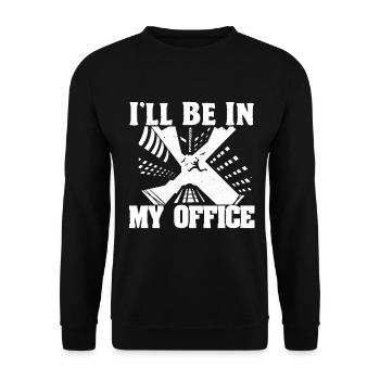 Parkour Freerunning Traceur - Unisex Pullover - Schwarz - Vorne - Alina (178cm) & Michal (187cm)