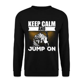 Parkour Freerunning Traceur - Unisex Pullover - Schwarz - Vorne - Alina (178cm) & Michal (187cm)