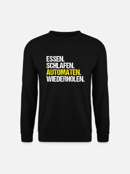 Automatenfachmann Automatenfachfrau Automaten - Unisex Pullover - Schwarz
