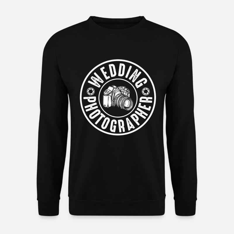 Photography Camera Lens - Unisex Pullover - Schwarz