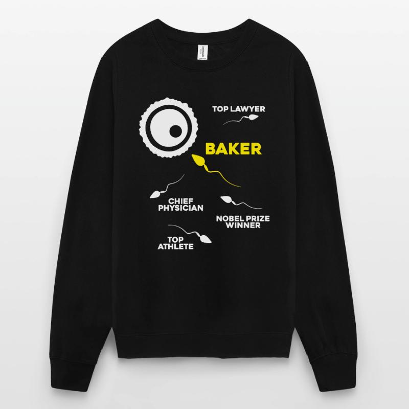 Baker Baking Baker Bakery Baking Unisex Sweatshirt