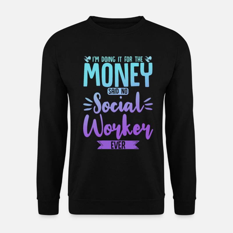 School Social Work Month - Unisex Sweatshirt - black