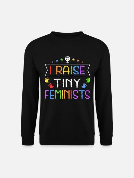 Feminist Women's Rights Female - Unisex Pullover - Schwarz