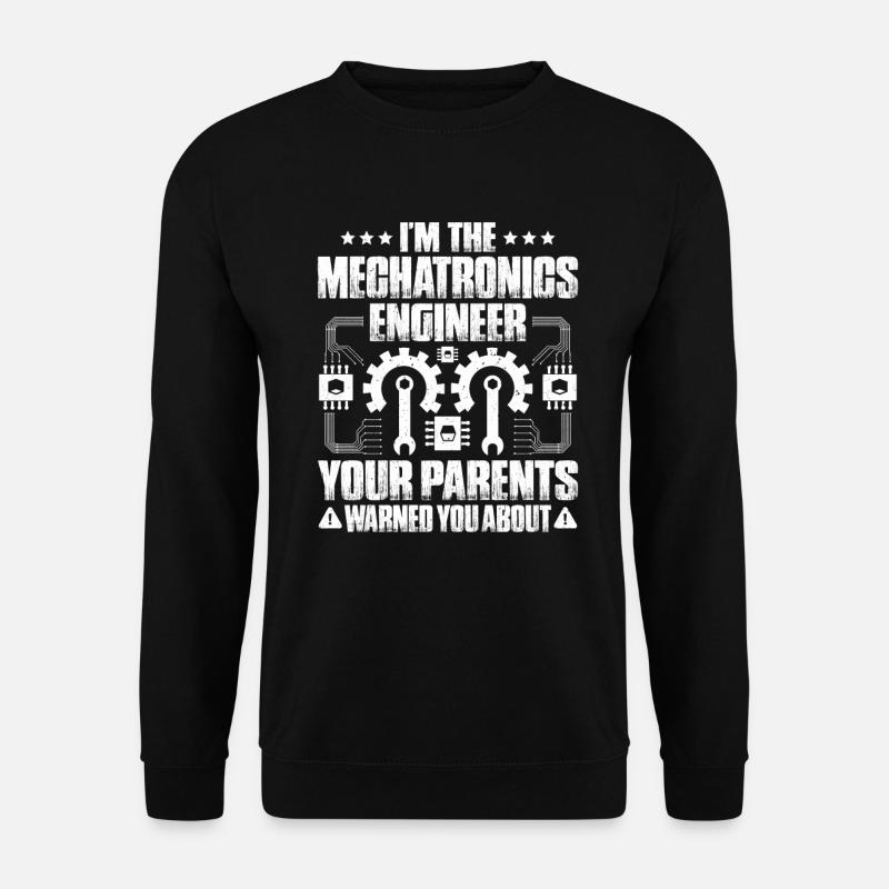 Mechatroniker Mechatronik Mechatronics Engineer - Unisex Pullover - Schwarz