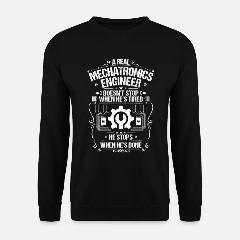 Mechatroniker Mechatronik Mechatronics Engineer - Unisex Pullover - Schwarz
