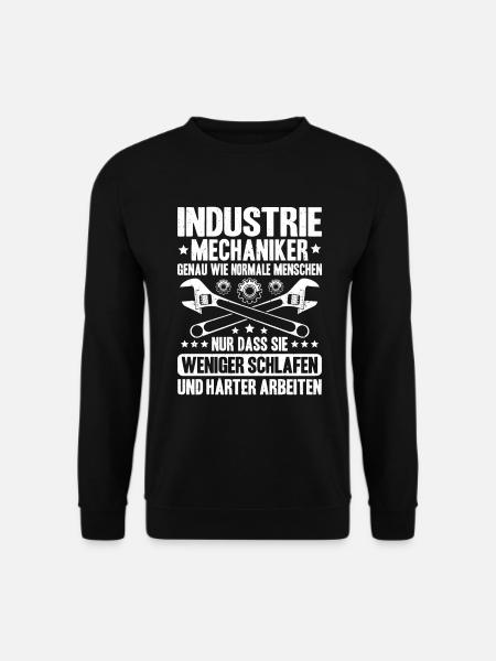 Industriemechaniker Industrial Mechanic - Unisex Pullover - Schwarz