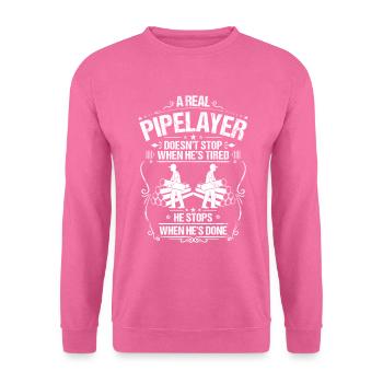 Constructeur de pipelines Construction de pipelines Pipelayer - Sweat-shirt Unisexe - rose - Devant