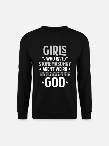 Steinmetz Steinbildhauer Stonemason Stone Mason - Unisex Sweatshirt - black