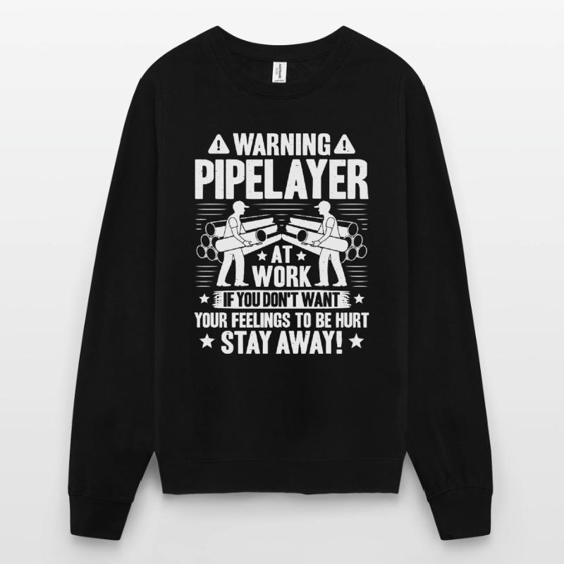 Pipeline Constructor Pipeline Construction Pipelayer Unisex Sweatshirt