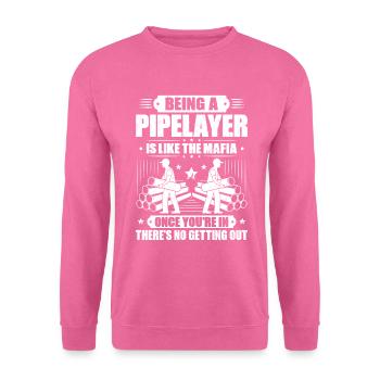Constructeur de pipelines Construction de pipelines Pipelayer - Sweat-shirt Unisexe - rose - Devant