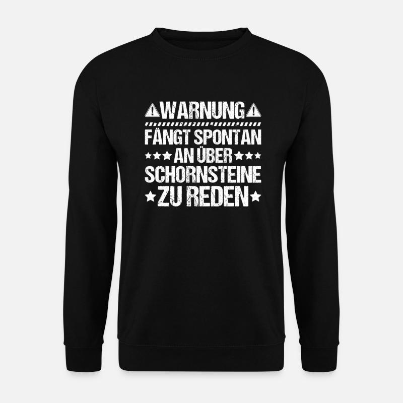 Schornsteinfeger Kaminkehrer Ramoneur - Sweat-shirt Unisexe - noir