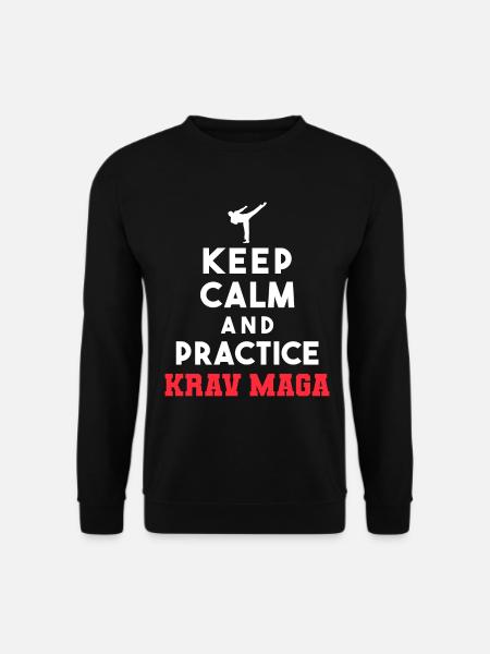Krav Maga Apparel Israélien Self - Sweat-shirt Unisexe - noir