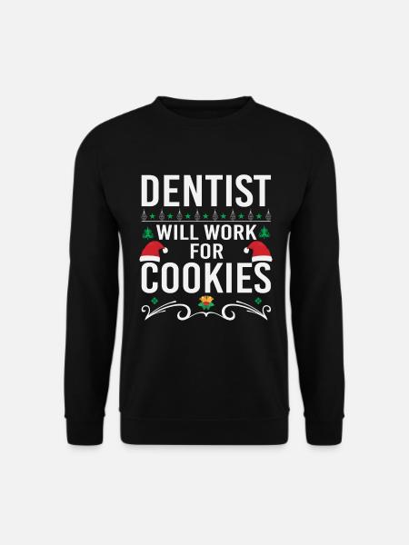 Escouade dentaire 2023 Noël , Dentiste Noël , - Sweat-shirt Unisexe - noir