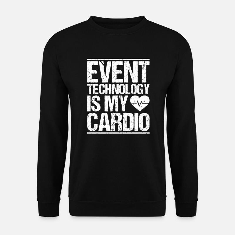 Veranstaltungstechniker Event Technician - Unisex Sweatshirt - black