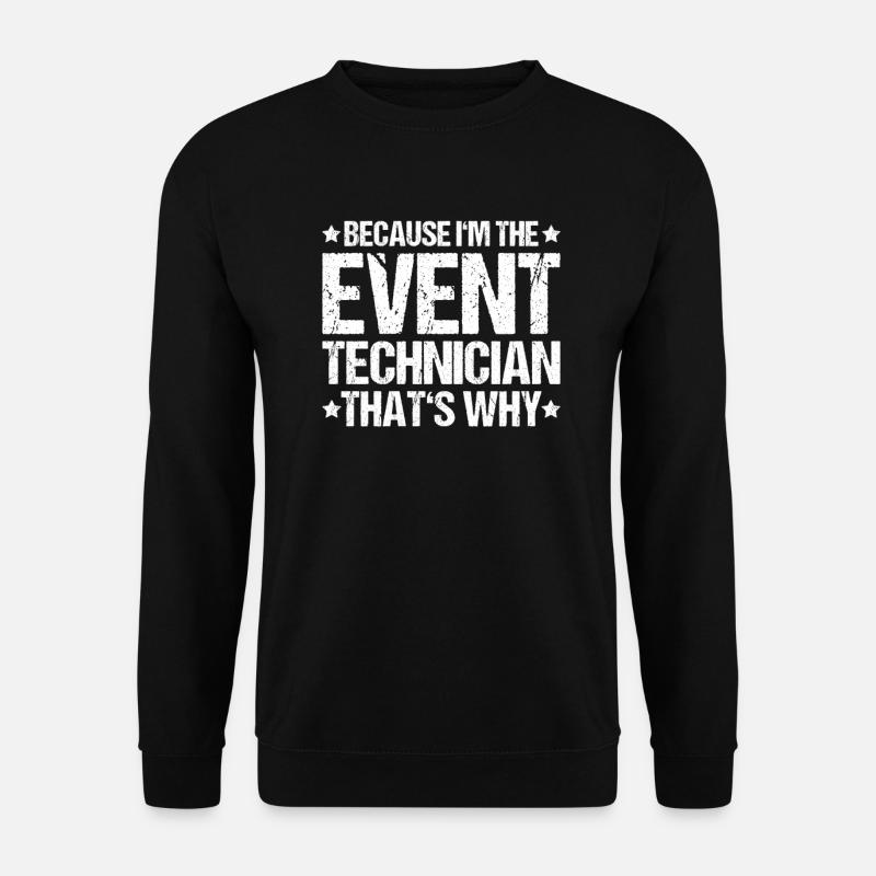 Veranstaltungstechniker Technicien événementiel - Sweat-shirt Unisexe - noir