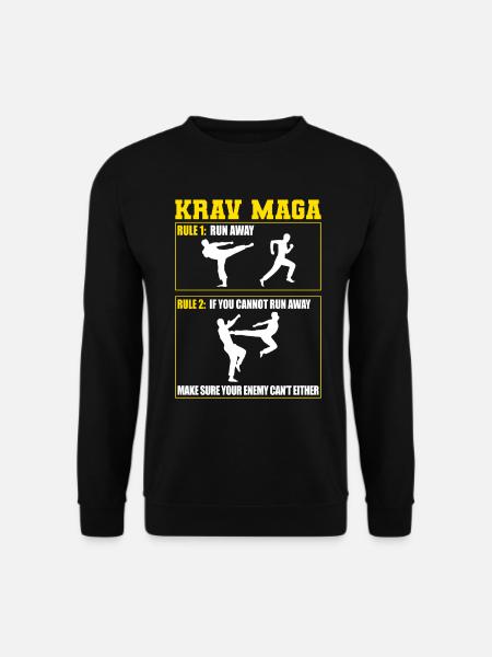 Krav Maga Apparel Israeli Self - Unisex Sweatshirt - black