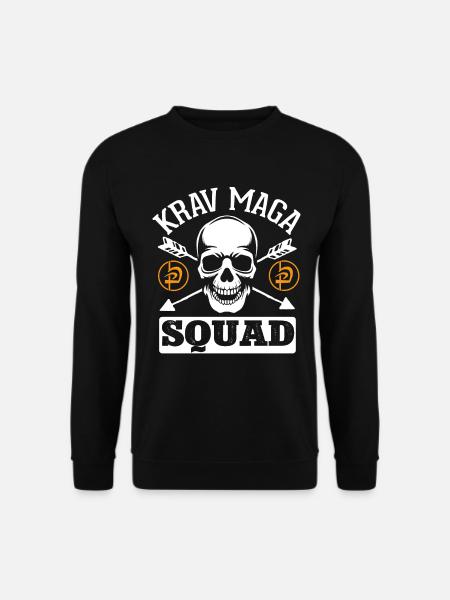 Krav Maga Apparel Israélien Self - Sweat-shirt Unisexe - noir