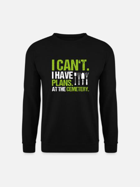 Friedhofsgärtner Friedhof Kirkegård Gartner - Unisex sweater - sort