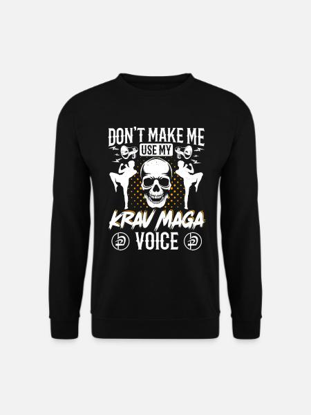 Krav Maga Apparel Israeli Self - Unisex Pullover - Schwarz