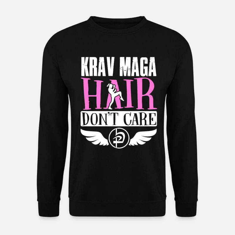 Krav Maga Apparel Israeli Self - Unisex Pullover - Schwarz