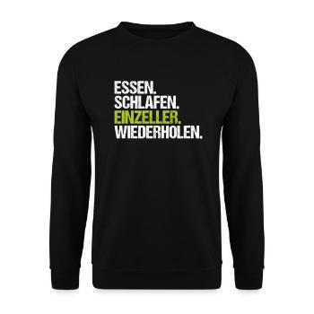 Mikrobiologie Mikrobiologe Biologie Biologe - Unisex Pullover - Schwarz - Vorne - Alina (178cm) & Michal (187cm)