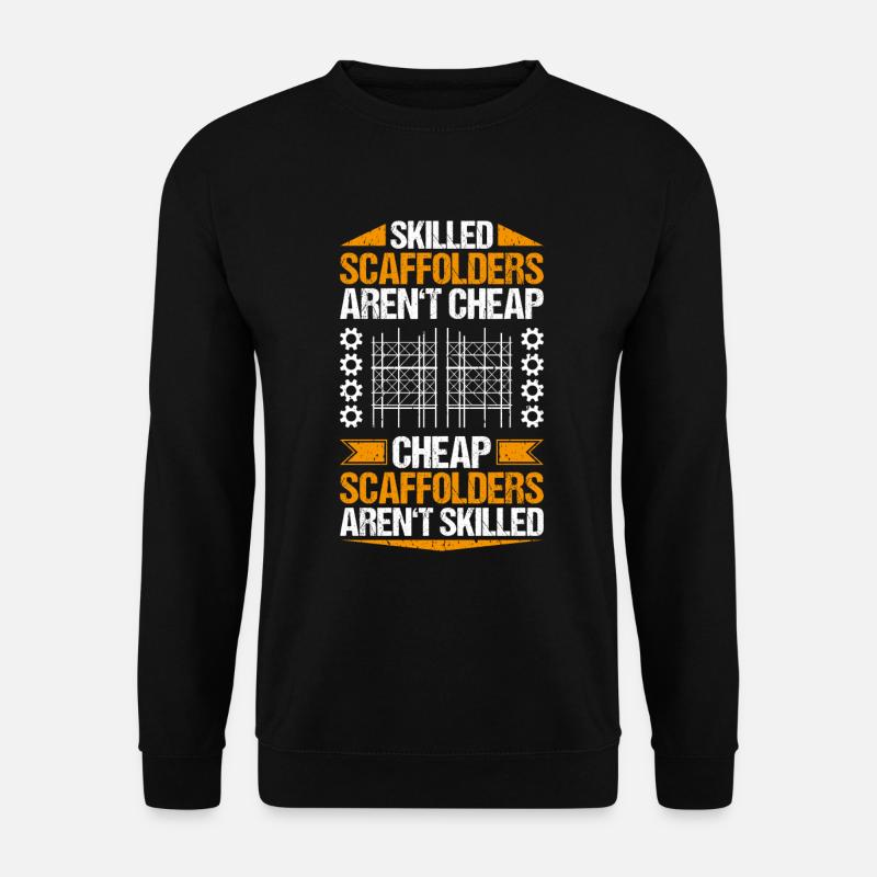 Échafaudage Échafaudage Échafaudage - Sweat-shirt Unisexe - noir